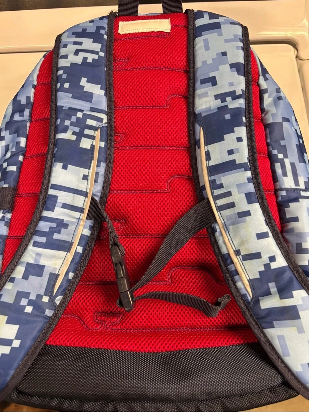 Vineyard Vines Blue Digital Camo Kids Backpack